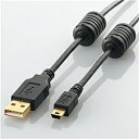 ELECOM U2C-MF10BK USB2.0P[u/ tFCgRAt A-miniB^Cv/ 1.0m(ubN)y݌ɖڈ:񂹁z| p\RӋ@ USB P[u [d ^ubg X}[gtH