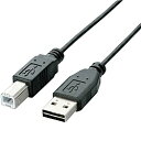 両面挿しUSBケーブル/(A-B)/5.0m/ブラック ■USB(A)コネクタが、表でも裏でもどちらからでも挿し込み可能な両面挿しUSBケーブルです。 ■USB(Aタイプ:オス)のインターフェースを持つパソコンやUSBハブに、USB(Bタイプ:オス)のインターフェースを持つプリンタや外付けハードディスクドライブなどの周辺機器を接続可能です。 ■サビなどに強く信号劣化を抑える金メッキピンコネクタを採用しています。 ■コネクタ形状:表裏どちらでも挿せるUSB(A)オス - USB(B)オス ■対応機種:USB(Aタイプ)端子を持つパソコン及びUSB(Bタイプ)端子を持つ機器 ■ケーブル長:5.0m ※コネクタ部分を除く ■規格:USB2.0規格(HI-SPEEDモード)準拠 ■対応転送速度:480Mbps ■プラグメッキ仕様:金メッキピンコネクタ ■カラー:ブラック 詳細スペック 長さ5m 色ブラック 端子USB(A)オス-USB(B)オス 規格USB2.0規格(HI-SPEEDモード)準拠 用途USB(Aタイプ：オス)のインターフェースを持つパソコンやUSBハブに、USB(Bタイプ：オス)のインターフェースを持つプリンタや外付けハードディスクドライブなどの周辺機器を接続可能です。