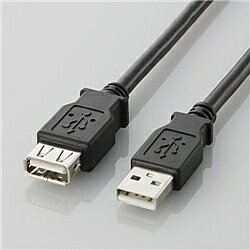 ں߸ܰ:ELECOM U2C-E10BK USB2.0 Ĺ֥ A/ 1.0m(֥å)| ѥյ USBĹ֥ USBĹץ USBĹ USB Ĺ ֥ ץ