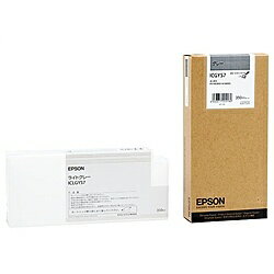 【送料無料】EPSON ICGY57 メーカー純正 インクカートリッジ グレー 350ml (PX-H10000/ H8000用)【在庫目安:お取り寄せ】| 消耗品 インク インクカートリッジ インクタンク 純正 インクジェット プリンタ 交換 新品 グレー