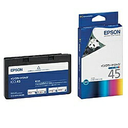 EPSON ICCL45 メーカー純正 インクカートリッジ カラー4色一体型【在庫目安:僅少】