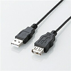 ELECOM U2C-JE15BK USB2.0Ĺ֥/ A-A᥹/ / 1.5m/ ֥åں߸ܰ:Ͼ| ѥյ USBĹ֥ USBĹץ USBĹ USB Ĺ ֥ ץ