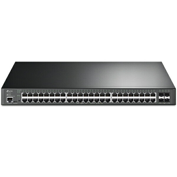 【送料無料】TP-LINK TL-SG3452XP(UN) JetStream 48-Port Gigabit POE+ L2+ Managed Switch/ 4x SFP+【在庫目安:お取り寄せ】