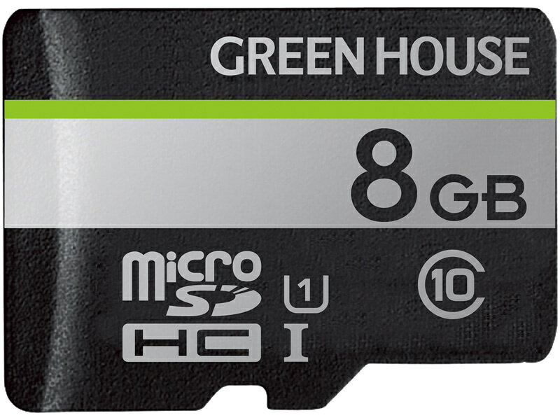 GREEN HOUSE GH-SDM-UA8G microSDHC UHS-I U1 饹10 8GBں߸ܰ:󤻡