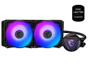 【送料無料】MSI MAG Core Liquid 280R V2 LGA1700対応 280mmラジエーター搭載水冷CPUクーラー【在庫目安:お取り寄せ】