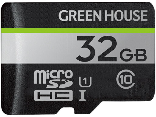 GREEN HOUSE GH-SDM-UA32G microSDHCカード UHS-I U1 クラス10 32GB【在庫目安:お取り寄せ】 GREEN HOUSE GH-SDM-UA32G microSDHCカード UHS-I U1 クラス10 32GB【在庫目安:お取り寄せ】