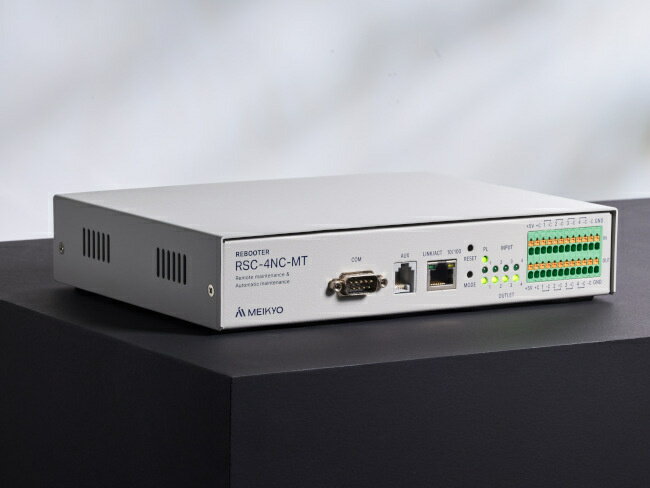 【送料無料】明京電機 RSC-4NC-MT 遠隔電源/ 接点制御対応年間スケジュール REBOOTER RSCシリーズ【在庫目安:お取り寄せ】