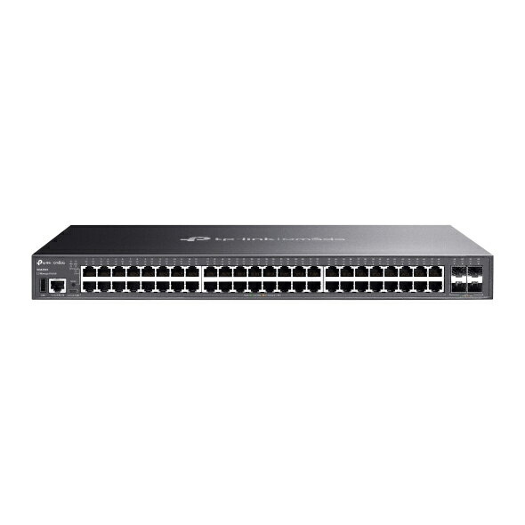 【送料無料】TP-LINK SG5452X(un) Omada ギガビットポート×48 スタッカブル ライトL3マネージスイッチ（10Gスロット×4搭載）【在庫目安:お取り寄せ】