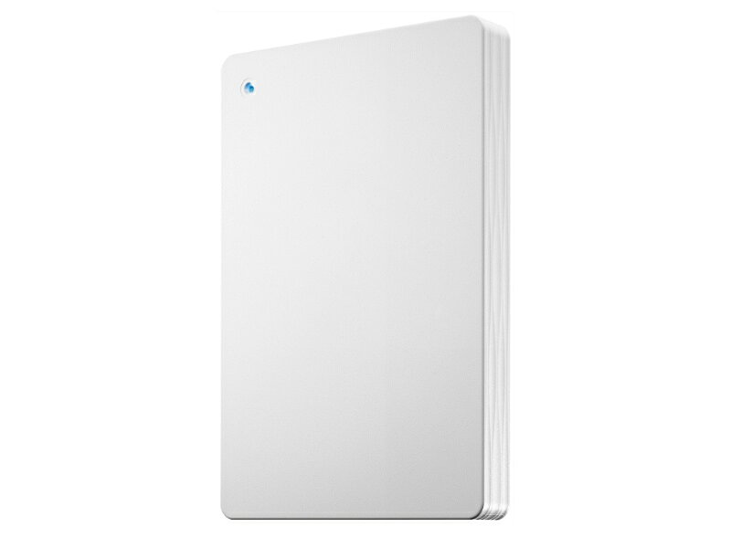 【送料無料】IODATA HDPH-UTV2W USB 5Gbps（USB3.2 Gen1）対応 ポータブルハードディスク「カクうす Lite」 2TB ホワイト【在庫目安:お取り寄せ】| パソコン周辺機器