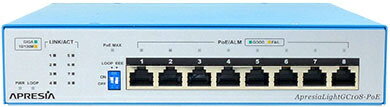【送料無料】APRESIA Systems APLGC108POE ApresiaLightGC108-PoE 【5年間先出しセンドバック付】PoE対応ノンインテリジェントスイッチングHUB (8port)【在庫目安:お取り寄せ】| パソコン周辺機器