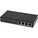 【送料無料】PLANEX FXG-0104EMP PoE対応 5ポート ギガビットスイッチングハブ 4ポートPoE給電対応 10/ 100/ 1000Mbps【在庫目安:お取り寄せ】(2)