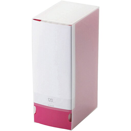 ELECOM CCD-FB120PN CD/ DVD/ Blu-ray対応ファイルケース/ 120枚収納/ ピンク【在庫目安:お取り寄せ】 ELECOM CCD-FB120PN CD/ DVD/ Blu-ray対応ファイルケース/ 120枚収納/ ピンク【在庫目安:お取り寄せ】
