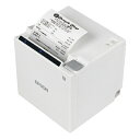 【送料無料】EPSON TM302-613W レシートプリンター/ スタンダードモデル/ 80mm 58mm/ USB 有線LAN Bluetooth/ 電源同梱/ ホワイト【在庫目安:僅少】 プリンタ サーマルプリンタ