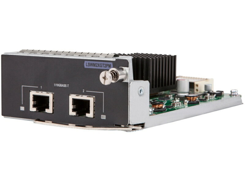 【送料無料】R9L65A HPE Networking Comware 5140/ 5520 2p 10GBASE-T MACsec Module【在庫目安:お取り寄せ】| パソコン周辺機器 拡張モジュール モジュール 拡張 PC パソコン