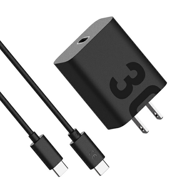 【在庫目安:あり】モトローラ SJMC301-JP TurboPower 30USB-C USB-PD QC4.0 and 1m USB-C to C cable| 電源 充電器 バッテリーチャージ..