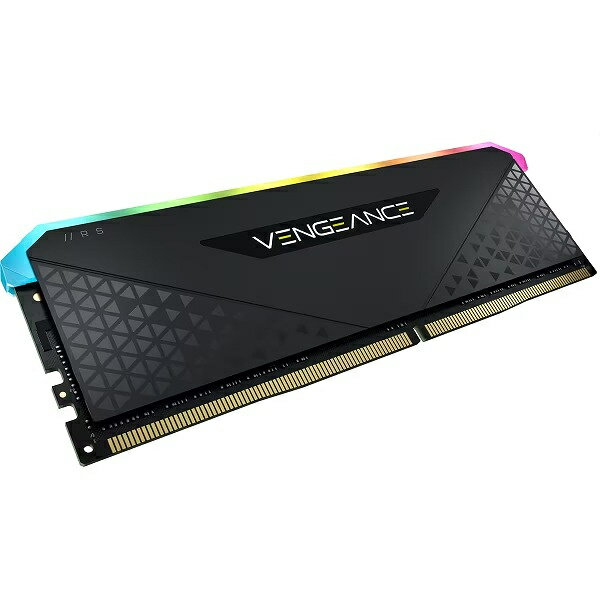 【送料無料】コルセア(メモリ) CMG16GX4M1E3200C16 DDR4 3200MHz 16GB(16GBx1) DIMM 16-20-20-38 VENGEANCE RGB RS 1.35V for AMD Ryzen ＆ Intel【在庫目安:お取り寄せ】