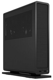 【送料無料】Fractal Design FD-C-RID1N-11 Mini-ITX対応スリム型PCケース Ridge PCIe 4.0 Black【在庫目安:お取り寄せ】