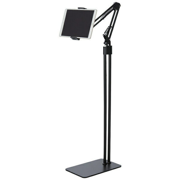 【送料無料】ELECOM TB-DSZARMFBK タブレット用スタンド/ Zアーム型床置スタンド/ ブラック【在庫目安:お取り寄せ】