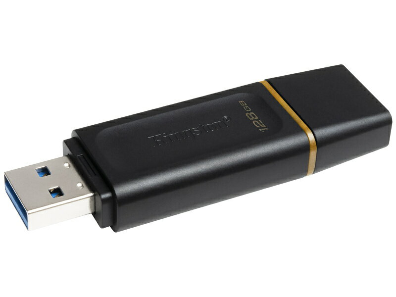 キングストン DTX/128GB 128GB USB3.2 Gen 1メモリー DataTraveler Exodia (Black Yellow)【在庫目安:お取り寄せ】