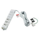 【送料無料】ELPA OAT-JPC63B カバー付事務所向けタップ 6個口【在庫目安:お取り寄せ】(2)