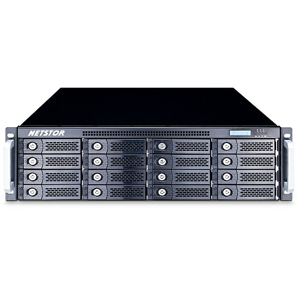 【送料無料】KingTech NetStor NS330S-8028 3U 16bay SAS 12G JBOD Expander 1 upward link miniSAS port 及び dual downware cascade miniSAS ports付 400W 冗長 PSU【在庫目安:お取り寄せ】