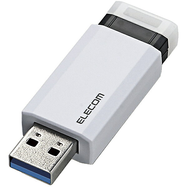 ELECOM MF-PKU3032GWH USB3.1(Gen1)対応メモリー/ ノック式/ オートリターン機能付/ 32GB/ ホワイト【在庫目安:お取り寄せ】| パソコン周辺機器 USBメモリー USBフラッシュメモリー USBメモリ USBフラッシュメモリ USB メモリ