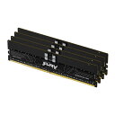 【送料無料】キングストン KF548R36RBK4-128 128GB DDR5 4800MT/ s CL36 ECC Reg DIMM (Kit of 4) FURY Renegade Pro…