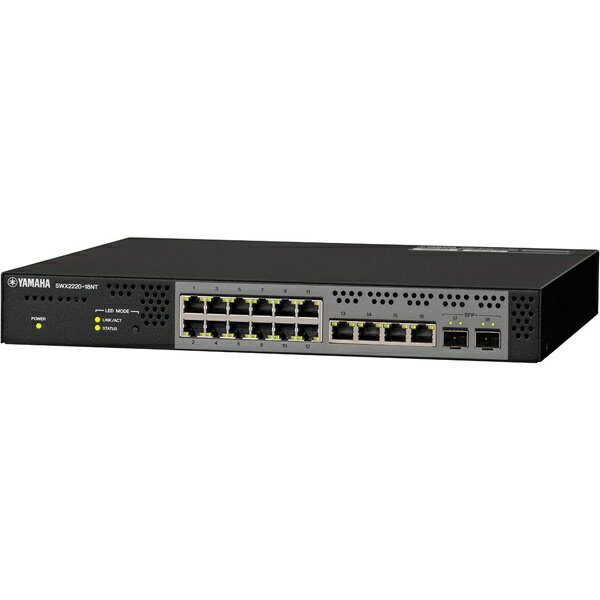 【送料無料】ヤマハ SWX2220-18NT スマートL2スイッチ 18ポート【在庫目安:僅少】