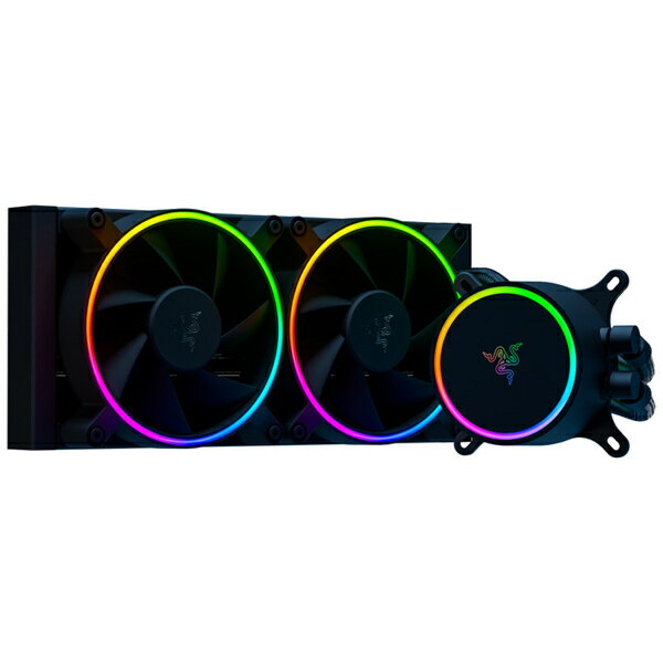 【送料無料】RC21-01770100-R3M1 Razer Hanbo Chroma - RGB AIO Liquid Cooler 240MM aRGB Pump Cap 240mmラジエターモデル 簡易水冷 Intel：LGA1151/ 1150/ 1155/ 1156/ 2011/ 2011-3/ 2066/ …