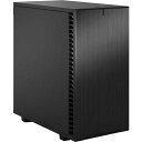 【送料無料】Fractal Design FD-C-DEF7M-01 ミニタワー型PCケース Define 7 Mini Black Solid【在庫目安:お取り寄せ】