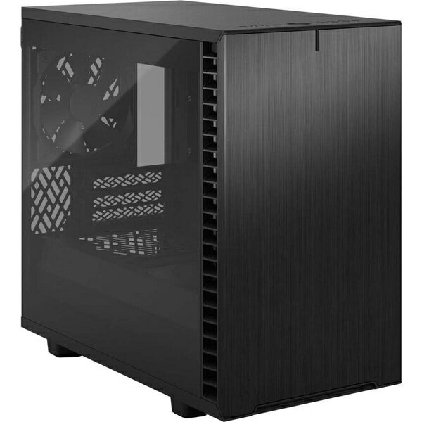 【送料無料】Fractal Design FD-C-DEF7N-02 ミニタワー型PCケース Define 7 Nano Black TG Light Tint【在庫目安:お取り寄せ】