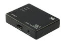 【送料無料】ラトックシステム RS-HDSW31-4KZ 4K60Hz対応 3入力1出力 HDMI切替器【在庫目安:お取り寄せ】
