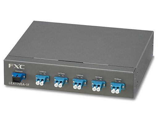 【送料無料】FXC LEX1705B-1F-ASB5 CWDM 5ch Mux/ Demux ユニット + 同製品SB5バンドル【在庫目安:お取り寄せ】 【送料無料】FXC LEX1705B-1F-ASB5 CWDM 5ch Mux/ Demux ユニット + 同製品SB5バンドル【在庫目安:お取り寄せ】