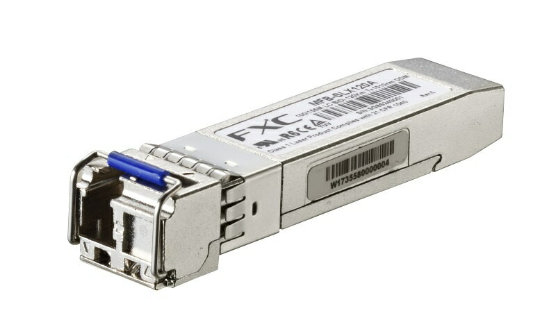 【送料無料】FXC MFB-SLX120A-ASB5 100BASE-FX SMF LC 1芯(120km/ TX1510nm) SFP モジュール + 同製品SB5バンドル【在庫目安:お取り寄..