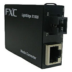 【送料無料】FXC LEX1841-40A 10BASE-T/ 100BASE-TX to 100BASE-FX(SC、SMF-40Km)メディアコンバータ【在庫目安:お取り寄せ】