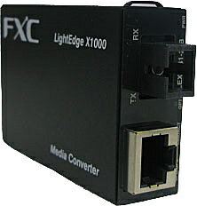 【送料無料】FXC LEX1841-60B 10BASE-T/ 100BASE-TX to 100BASE-FX メディアコンバータ（SC、SMF 60km） Bタイプ【在庫目安:お取り寄せ】