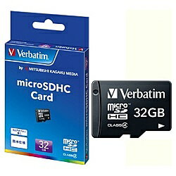 Verbatim MHCN32GYVZ1 microSDHC 32GB Class4 SDץ̵ˡں߸ܰ:󤻡