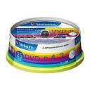 Verbatim DHR47JP25V1 DVD-R 4.7GB PCデータ用 16倍速対応 25枚スピンドルケース入り ワイド印刷可能【在庫目安:お取り寄せ】(2)