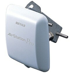 【在庫目安:あり】【送料無料】バッファロー WLE-HG-DA/AG 〈AirStation Pro〉 5.6GHz/ 2.4GHz無線LAN 屋外遠距離通信用 平面型アンテナ