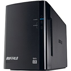 バッファロー HD-WL4TU3/R1J ドライブステーション ミラーリング機能搭載 USB3.0用 外付けHDD 2ドライブモデル 4TB| パソコン周辺機器 ディスクアレイ ディスク アレイ RAID HDD