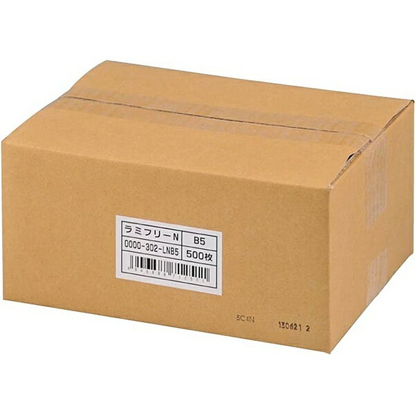 Glossy Paper - 【送料無料】中川製作所 0000-302-LNB5 ラミフリー B5 500枚【在庫目安:お取り寄せ】