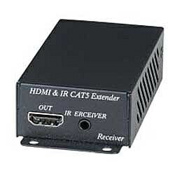 【送料無料】ジョブル HE02EIR HDMI・赤外線CAT5e長距離伝送受信器【在庫目安:お取り寄せ】| パソコン周辺機器 複合エクステンダー エクステンダー PC パソコン