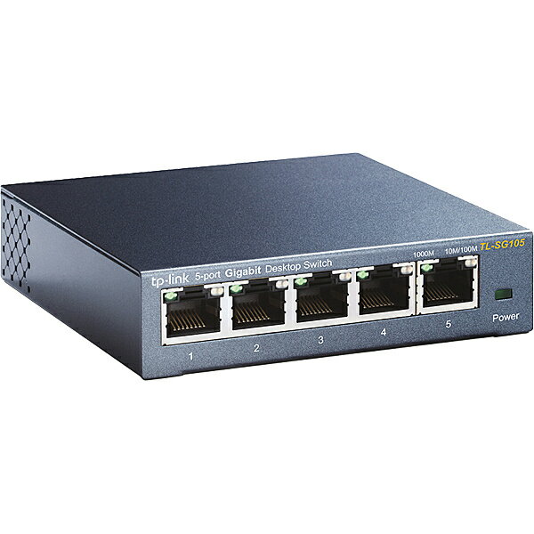 【在庫目安:あり】TP-LINK TL-SG105 (UN) 5ポート 10/ 100/ 1000Mbps デスクトップ スイッチ