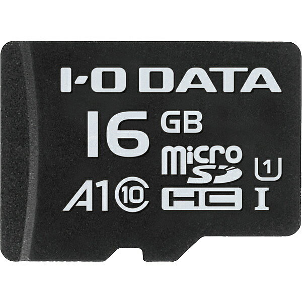 IODATA MSDA1-16G Application Performance Class 1/ UHS-I スピードクラス1対応 microSDカード 16GB【在庫目安:お取り寄せ】