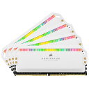 yzRZA() CMT32GX4M4Z3200C16W DDR4 3200MHz 8GBx4 DIMM 16-18-18-36 DOMINATOR PLATINUM RGB White RGB LED for AMD Ryzeny݌ɖڈ:񂹁z