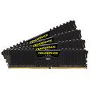 【送料無料】コルセア(メモリ) CMK64GX4M4E3200C16 DDR4 3200MHz 16GBx4 DIMM Unbuffered XMP 2.0 Vengeance LPX black Heatspreader Black PCB【在庫目安:お取り寄せ】