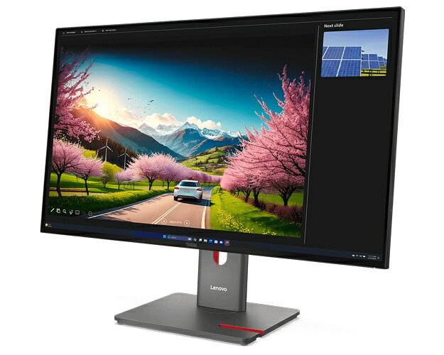 【送料無料】レノボ・ジャパン 64A8XAR2JP ThinkVision P32UD-40 (31.5型ワイド液晶ディスプレイ/ 3840×2160/ Thunderbolt4、DP、HDMI/ ブラック/ スピーカー：なし/ 3年間フル保証/ 広視野角IPSパネル採用)【在庫目安:僅少】