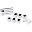 【送料無料】ELPA EWS-S7035 ワイヤレスチャイム 卓上押しボタン送信器6台+12ch受信器セット【在庫目安:お取り寄せ】| 生活家電 インターホン