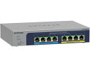 【在庫目安:あり】【送料無料】NETGEAR MS108EUP-100JPS Ultra60 PoE 対応 (230W) 1G/ 2.5Gマルチギガ8ポートアンマネージプラススイッチ パソコン周辺機器 スイッチングハブ L2スイッチ