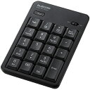 【送料無料】ELECOM TK-TDM022SKBK テンキーパッド/ 無線(2.4GHz)/ 静音設計/ 抗菌/ ブラック【在庫目安:お取り寄せ】(2)